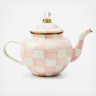 Rosy Check Teapot