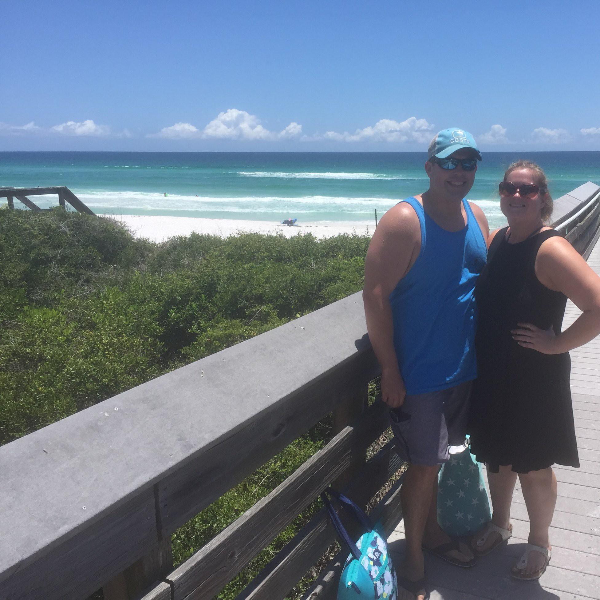 Our first family trip (both our parents joined us)  Destin, FL - May 2018