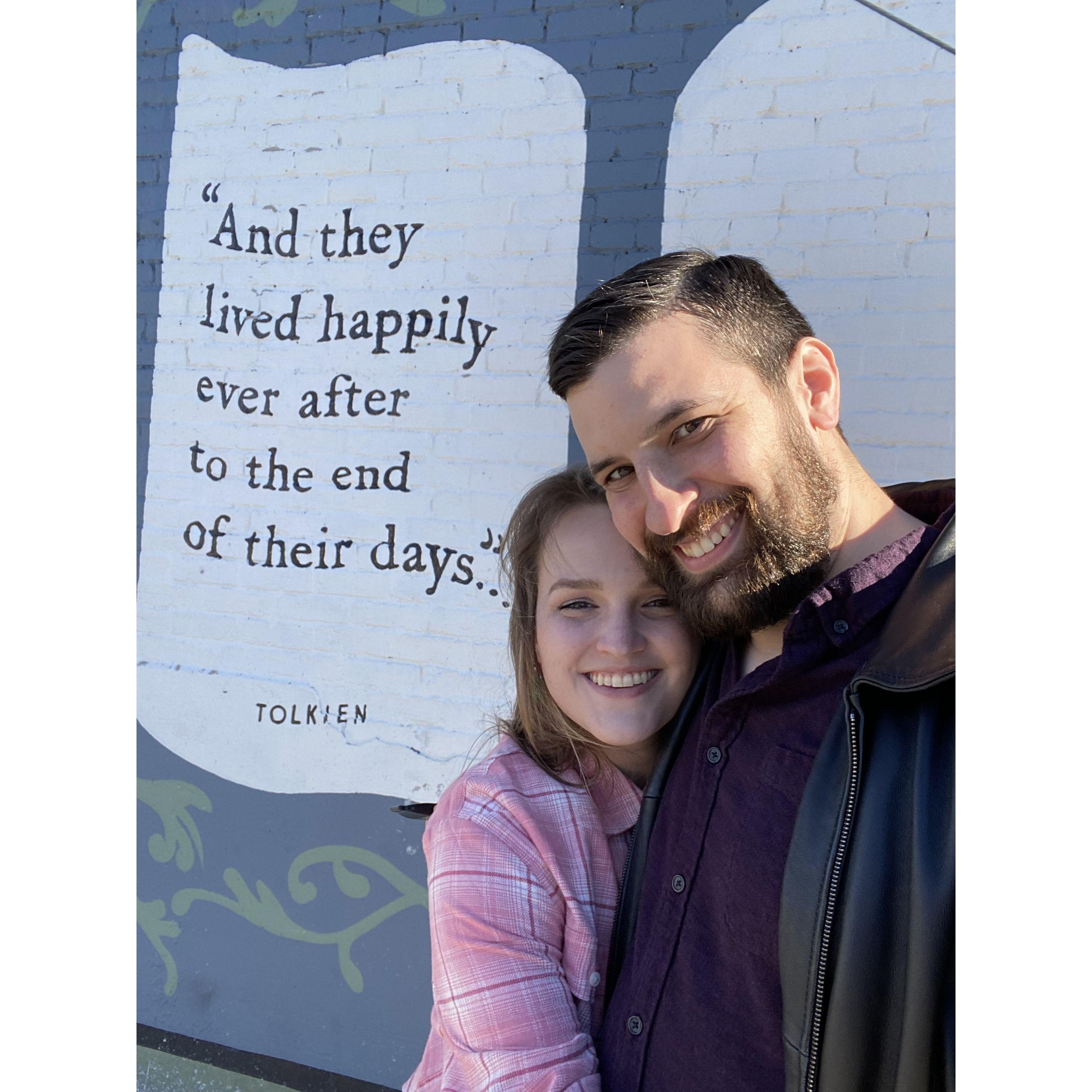 "And they lived happily ever after to the end of their days."