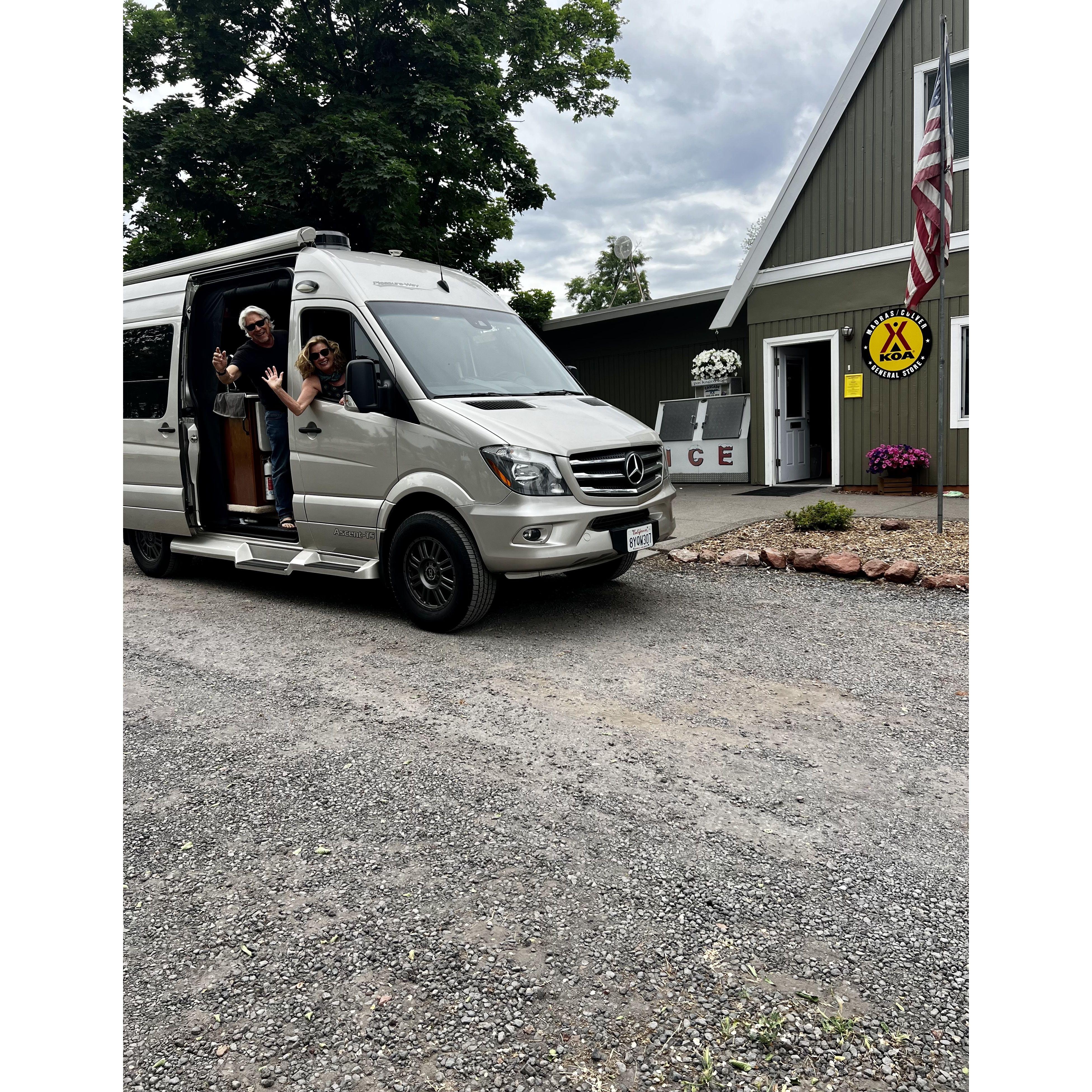 Road ready heading to the Gorge to see Joni Mitchell