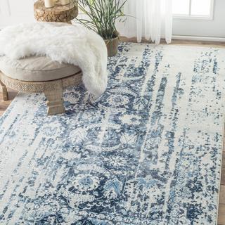 Distressed Ernestina Flourish Rug
