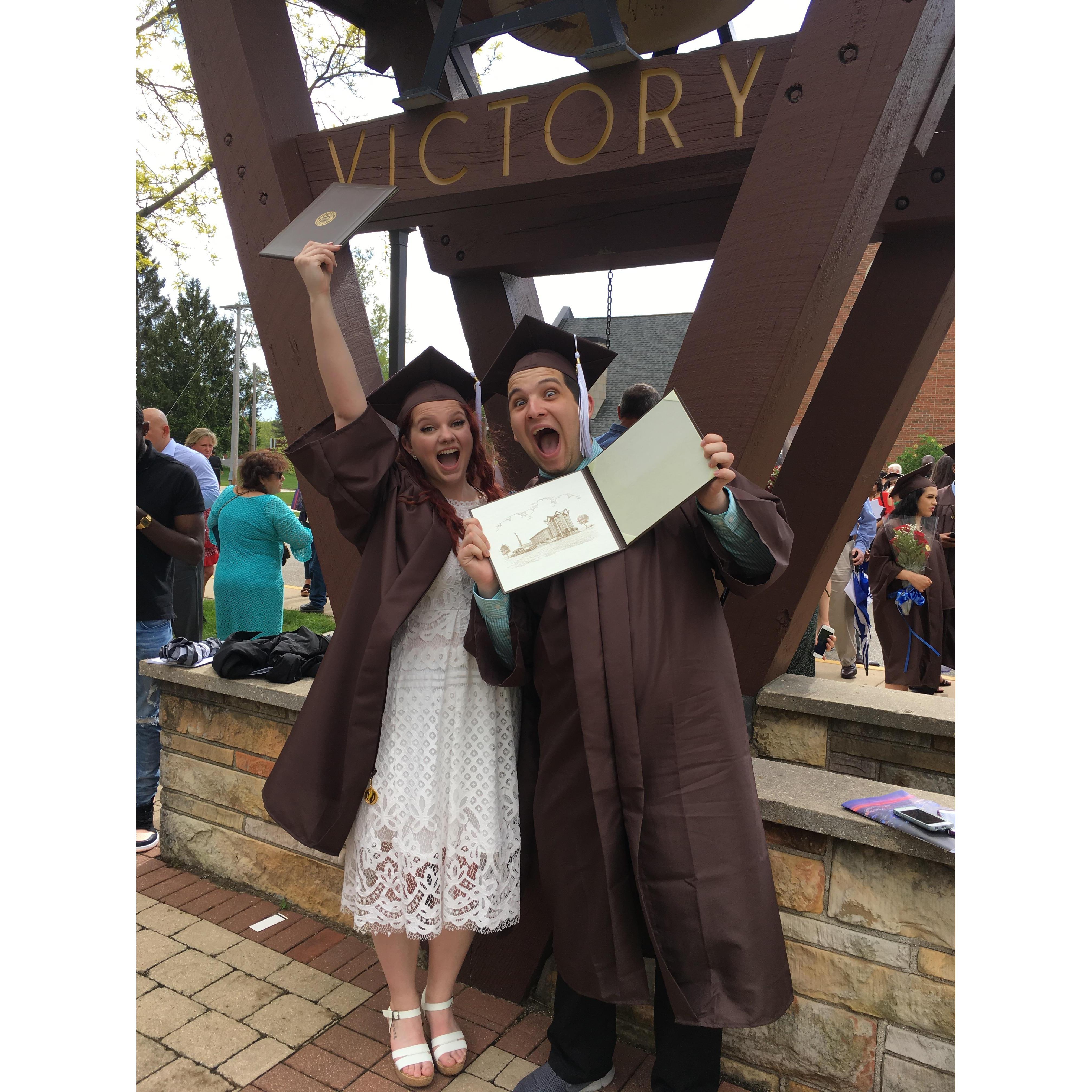 Graduating from VU together!