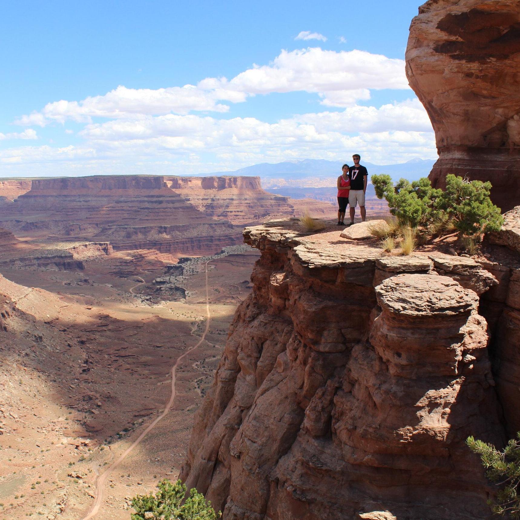 One of our first road trips together. We hit Arches and Canyonlands Nat'l Parks near Moab, UT!