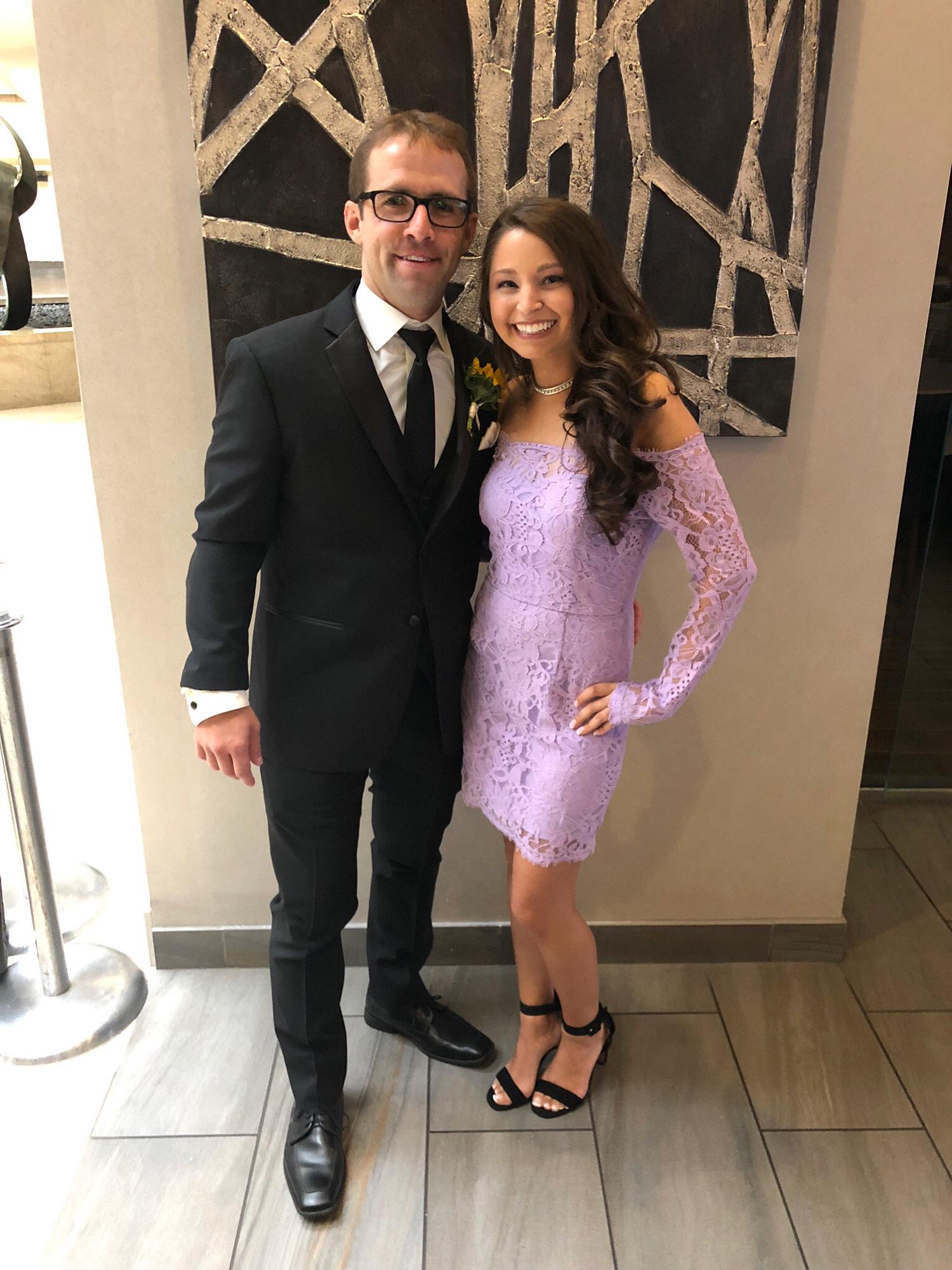 At our matchmaker and Phil’s brothers wedding