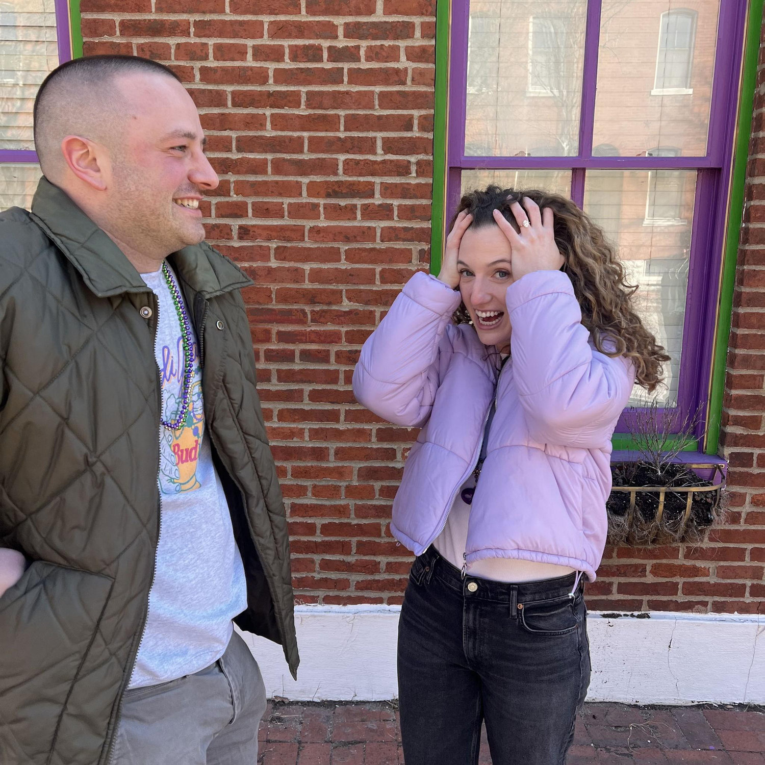 Post-proposal shock.