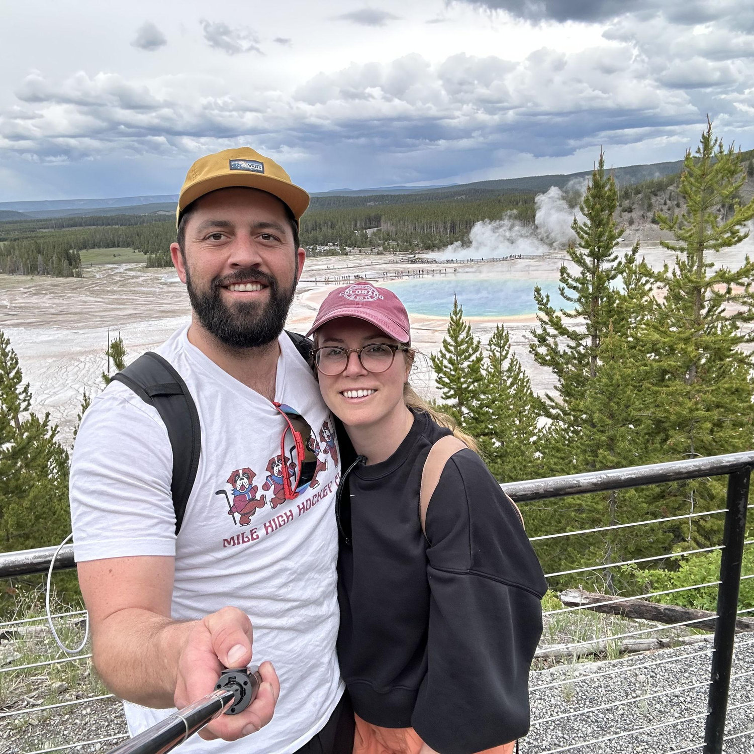 Yellowstone National Park - Grand Prismatic Spring