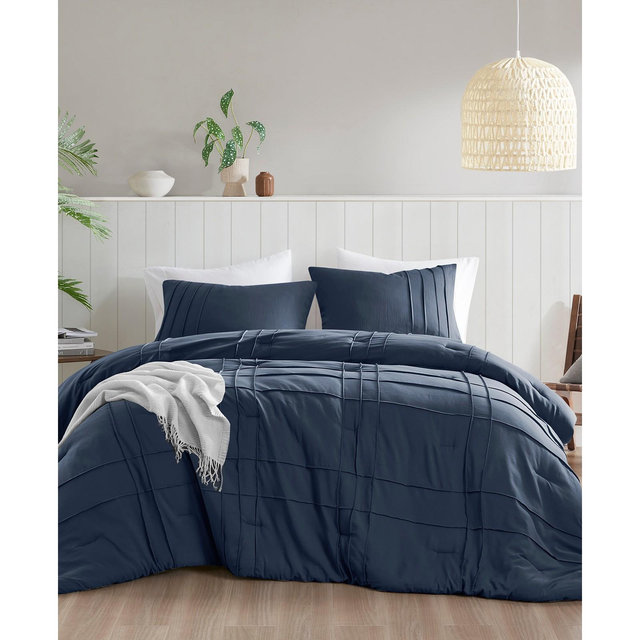 510 Design Porter Pleated 3-Pc. Comforter Set, California King