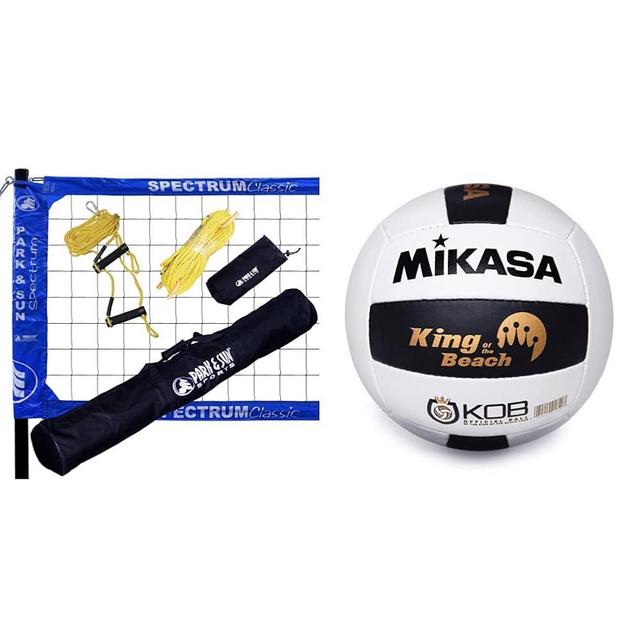 Park & Sun Sports Spectrum Classic: Portable Professional Outdoor Volleyball Net System