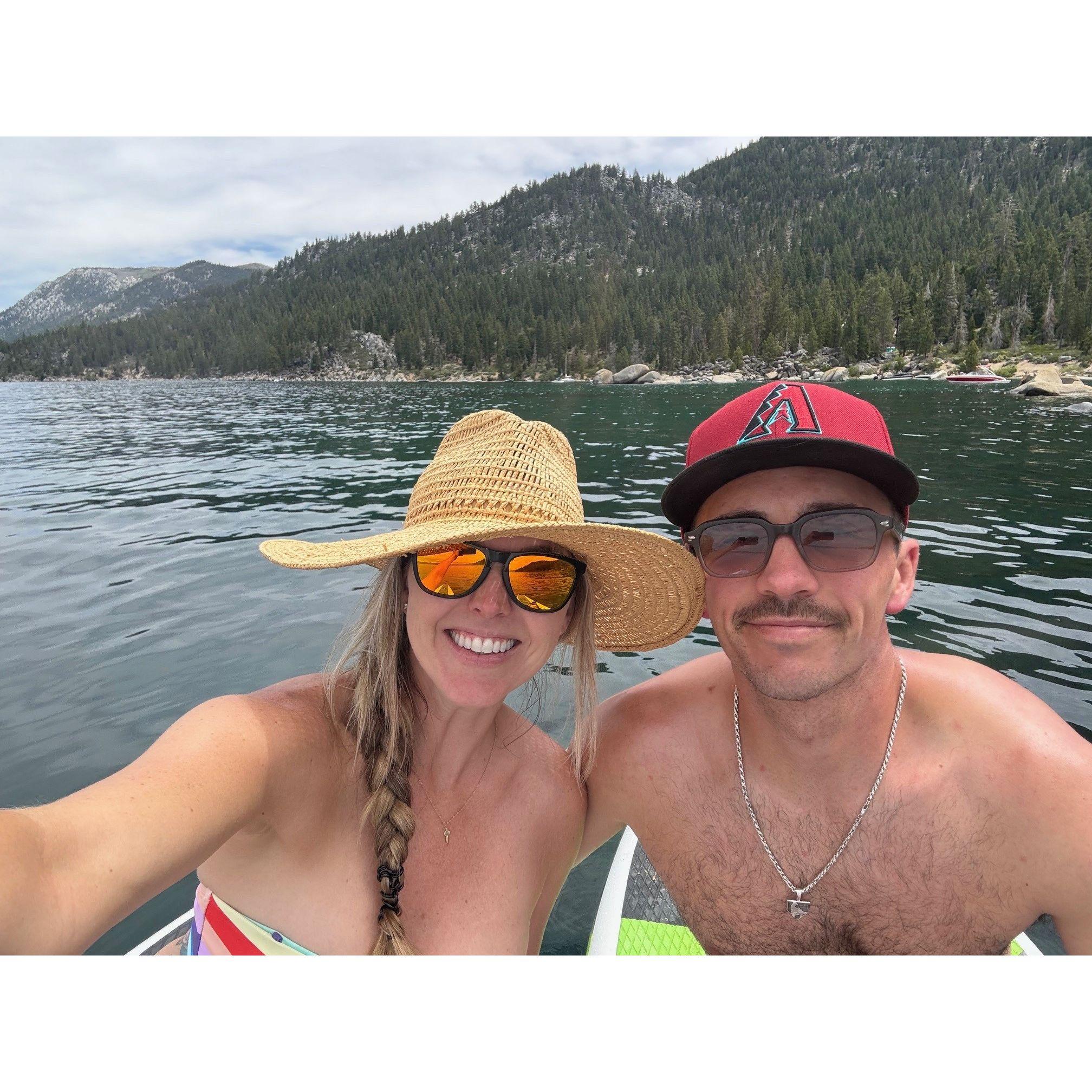 There are never enough trips home to spend time with family in Tahoe.