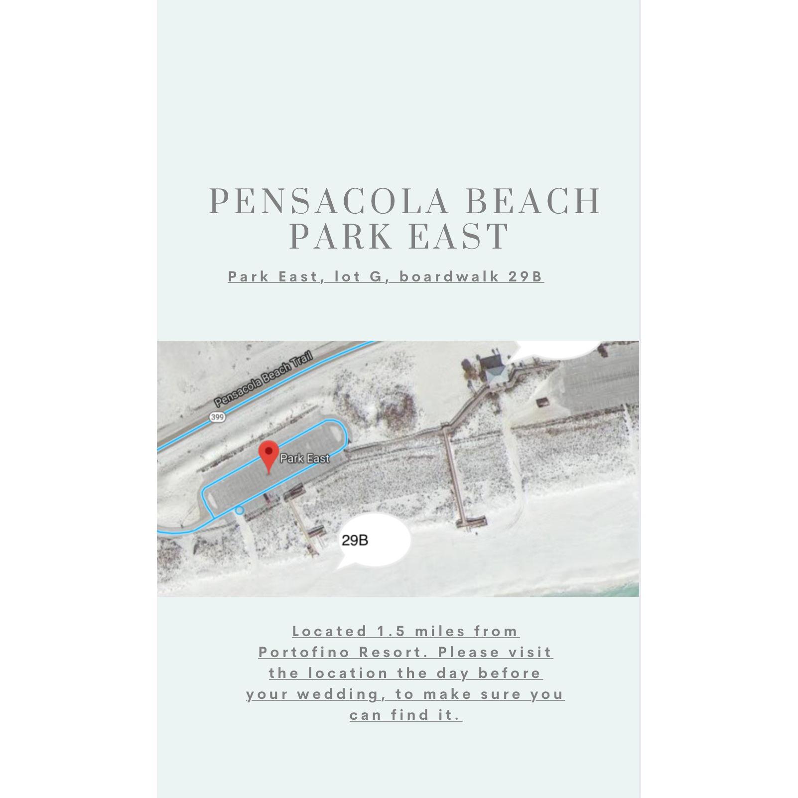 Directions to ceremony!