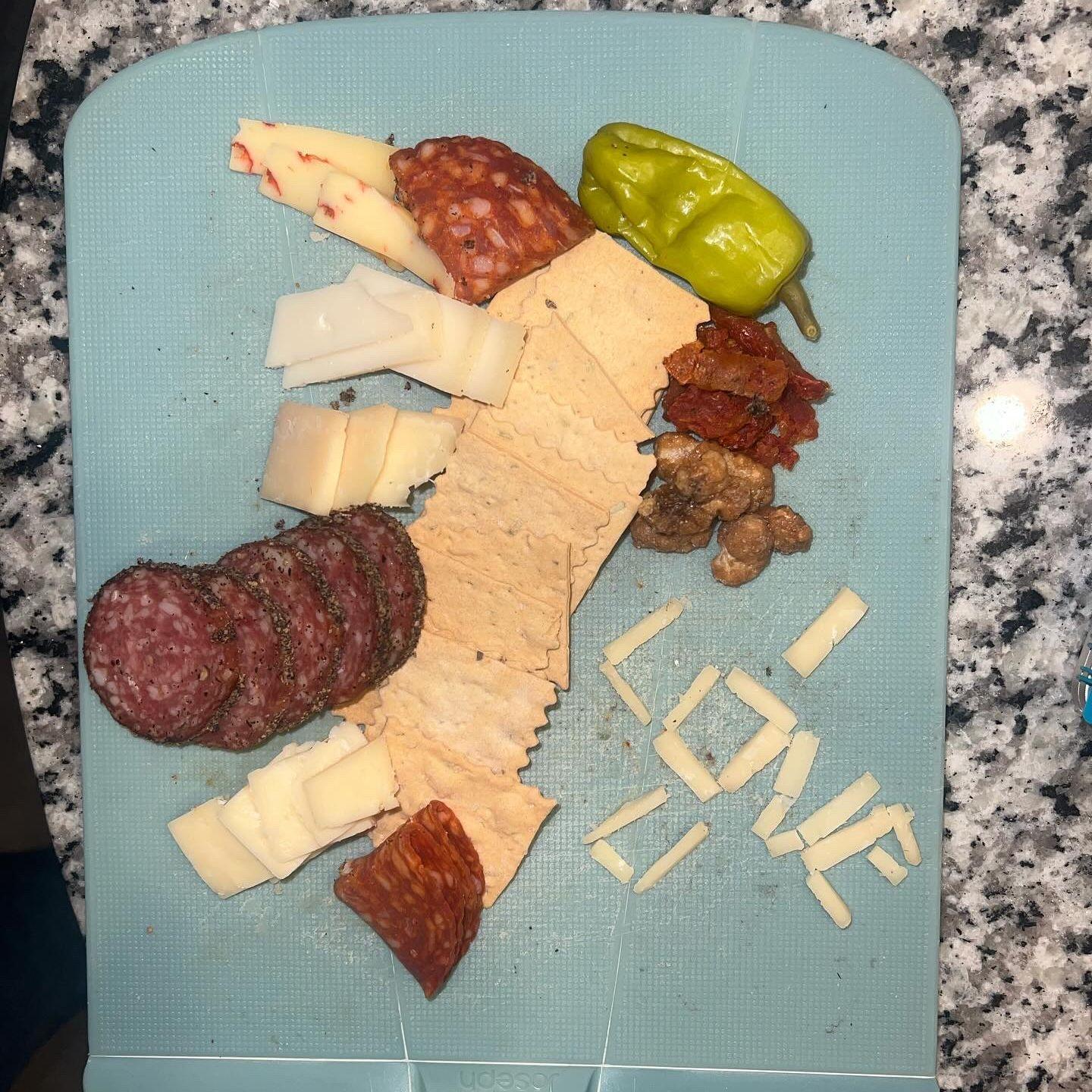 Nothing says I LOVE YOU like a cheese board from Kyle!