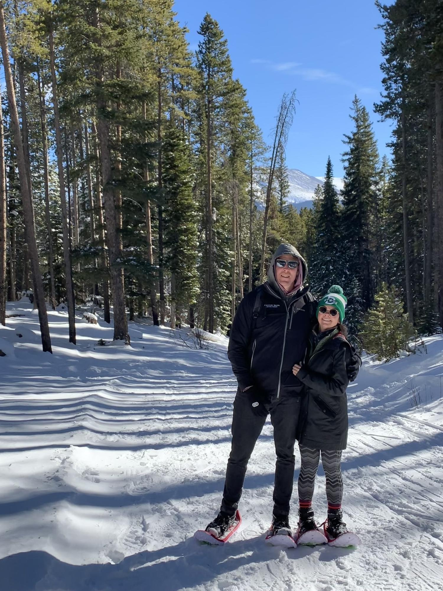 Snowshoeing in Breckinridge, CO