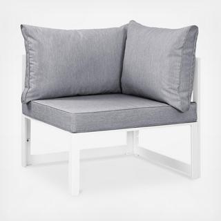 Fortuna Corner Outdoor Patio Armchair