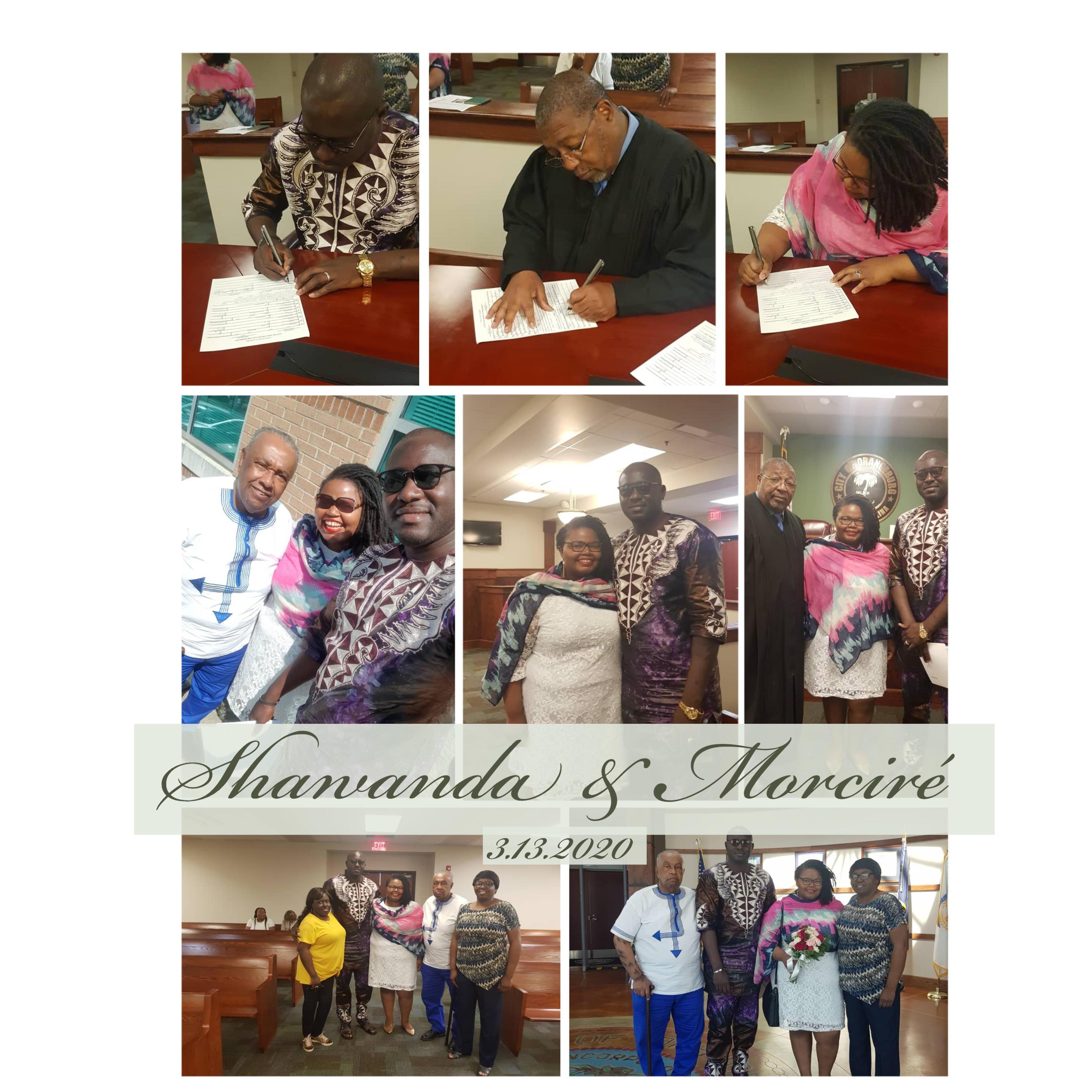 March 13, 2020
The day we got married!