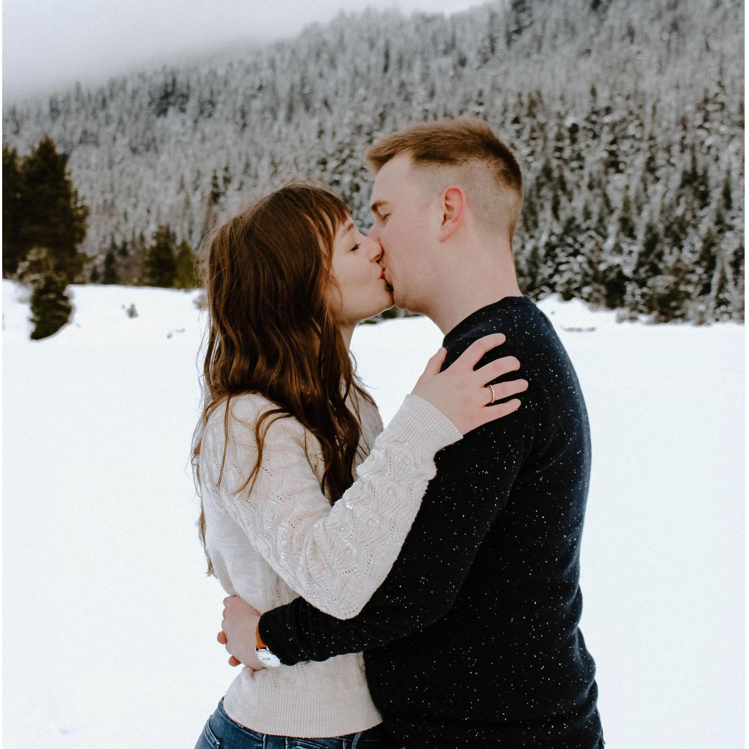 Yet another engagement photo (2021).