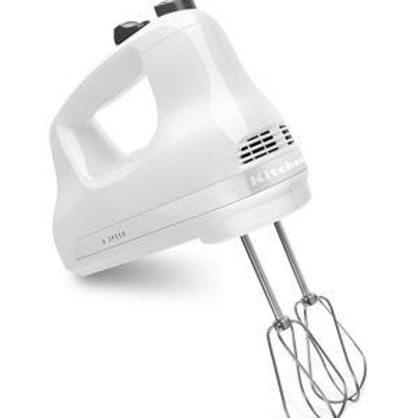 5-Speed Ultra Power™ Hand Mixer - White | KitchenAid US
