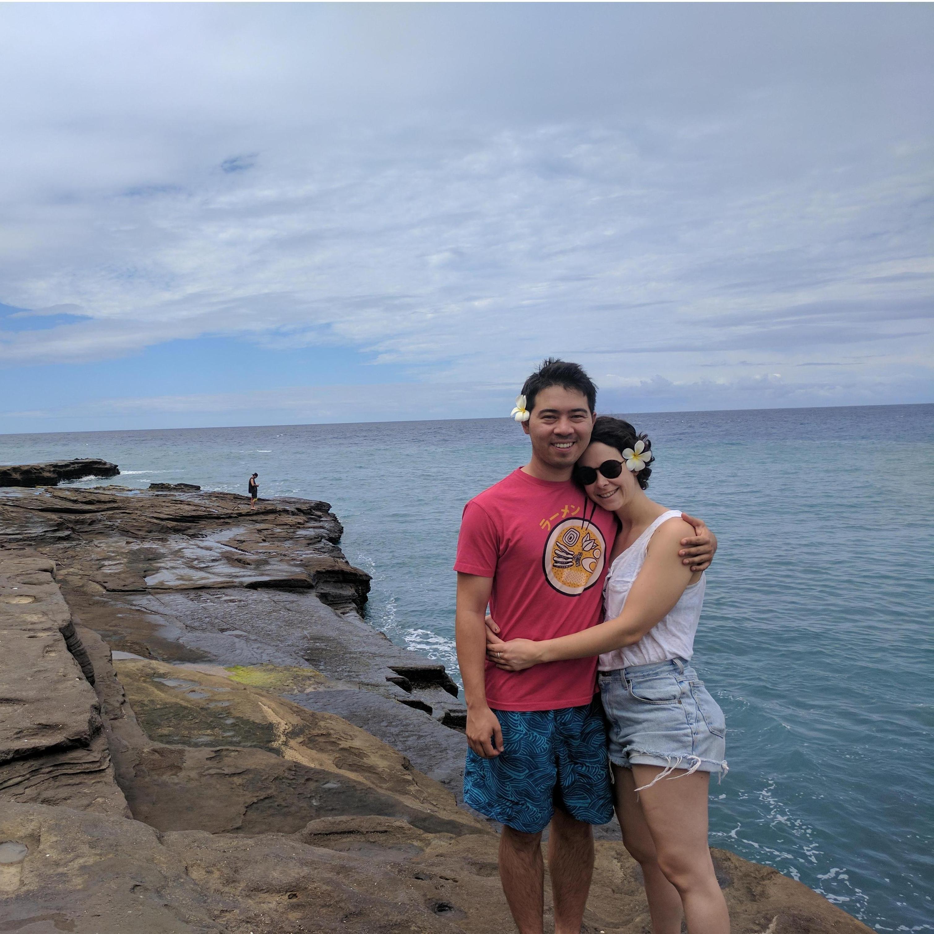 June 2017: Summer vacation in Hawaii before quitting jobs and moving to Oakland!
