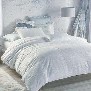PURE Eyelet Voile Duvet Cover