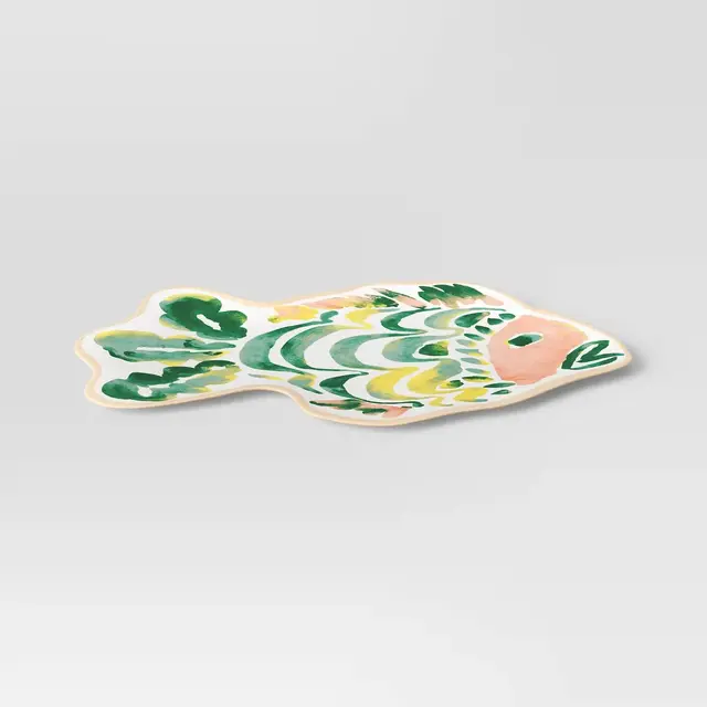 17" Figural Fish Serving Platter - Threshold™