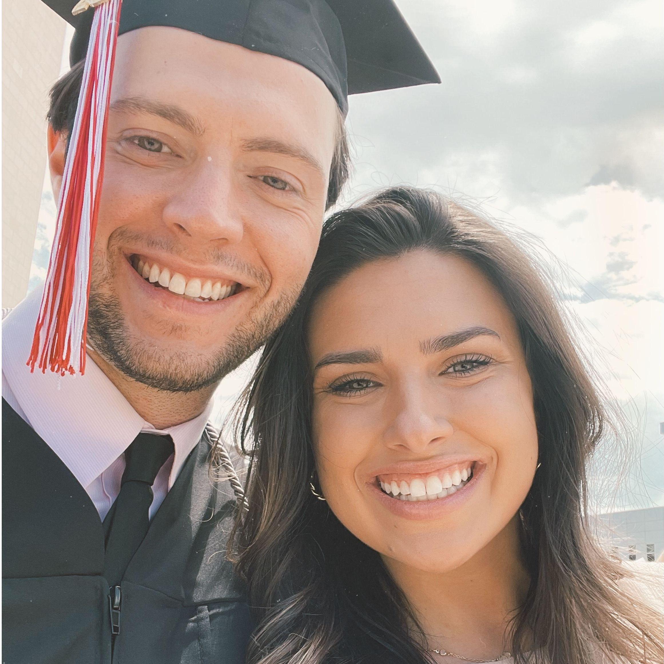 Dakota's undergraduate graduation in May 2022!