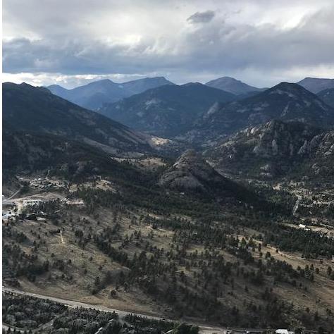 Estes Park, CO   train trip 2018