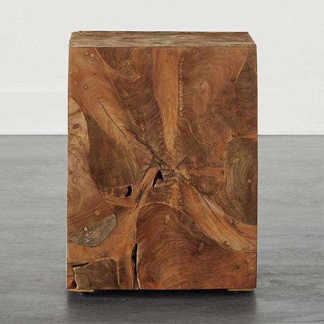 Drift Natural Teak Root Side Table
