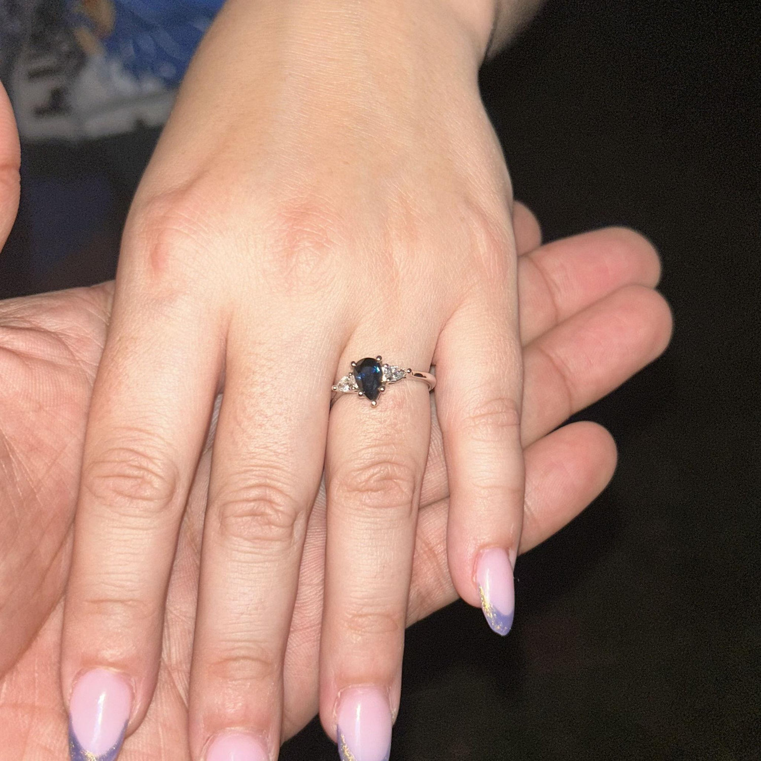 The ring she wanted.