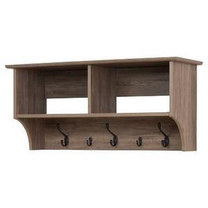 Douglas 36" Hanging Entryway Shelf - Drifted Gray - Prepac