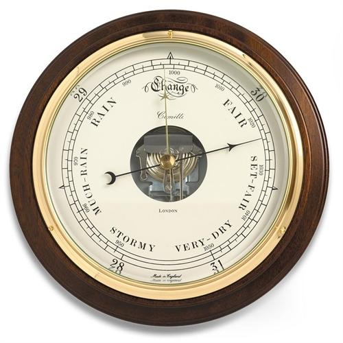 MAHOGANY WALL BAROMETER