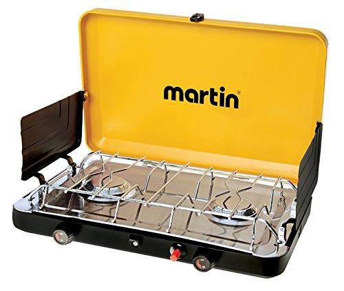MARTIN 2 Burner Propane Stove Grill Gas 20 000 Btu Outdoor Trip Accessory Portable Advanced Features Propane Burner Csa Certified and Steady Performance