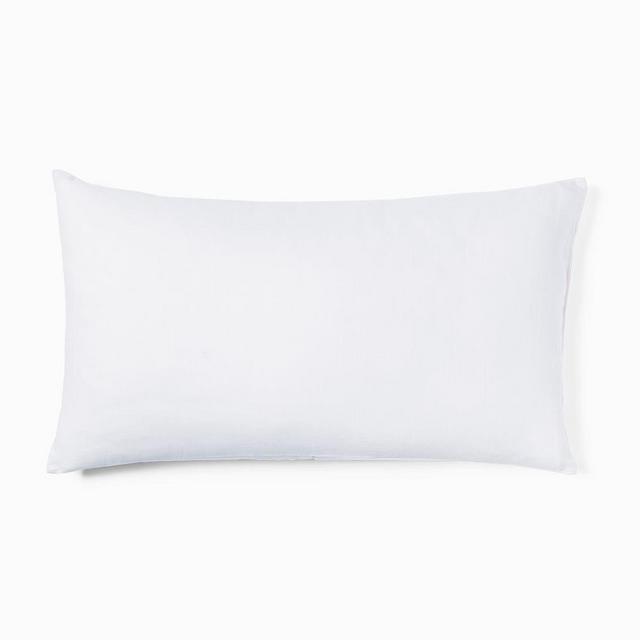 European Flax Linen, King Sham, White