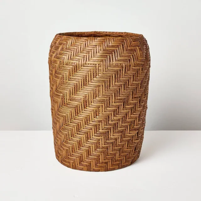 17"x14" Large Patterned Woven Plant Basket - Hearth & Hand™ with Magnolia