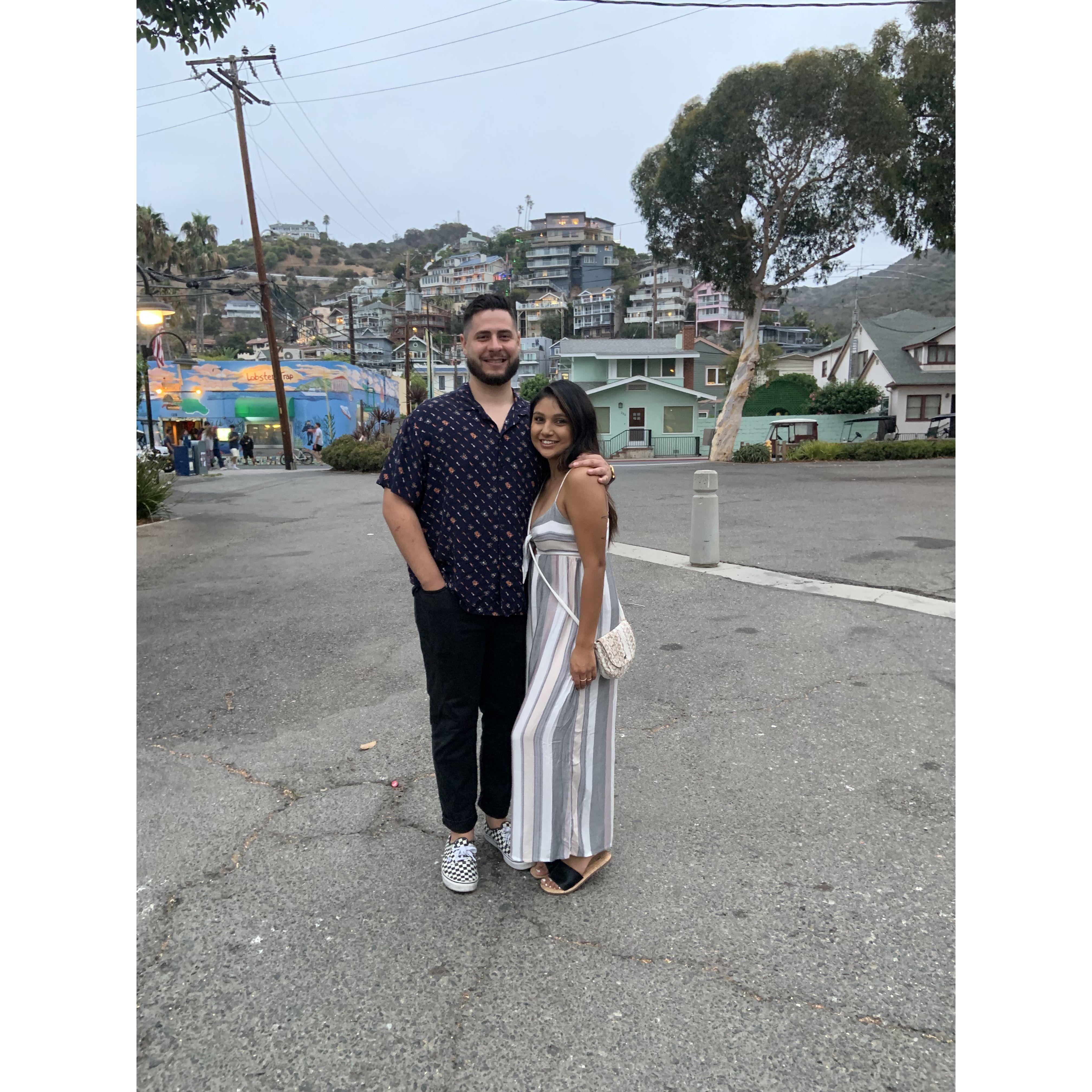 Catalina Island where we become the biggest foodies