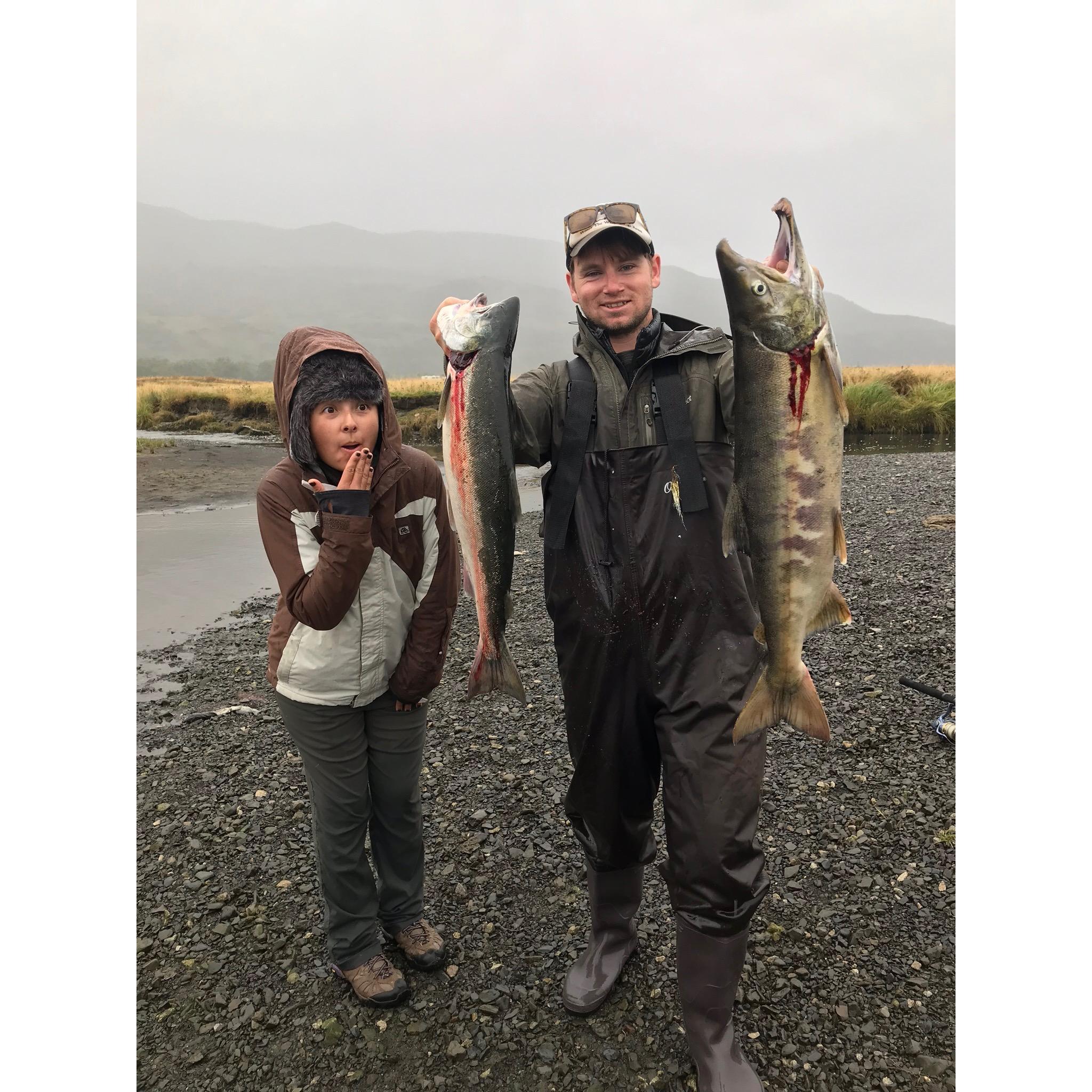 "And the fish was thiiiiiis BIG!"