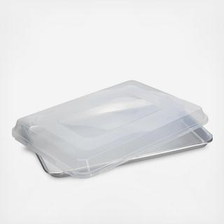 Naturals Baker's Half Sheet Baking Pan with Storage Lid