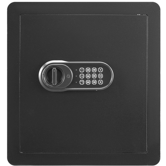 VEVOR Safe, 1.8 Cubic Feet Home Safe, Steel Security Safe with Digital Keypad and 2 Keys, Cabinet Safe with Fire-proof Bag, Protect Cash, Gold