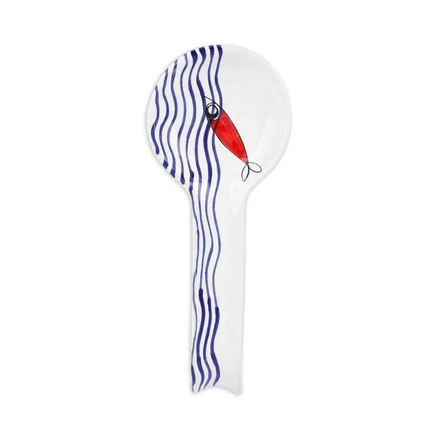 VIETRI Pesce Pazzo Spoon Rest