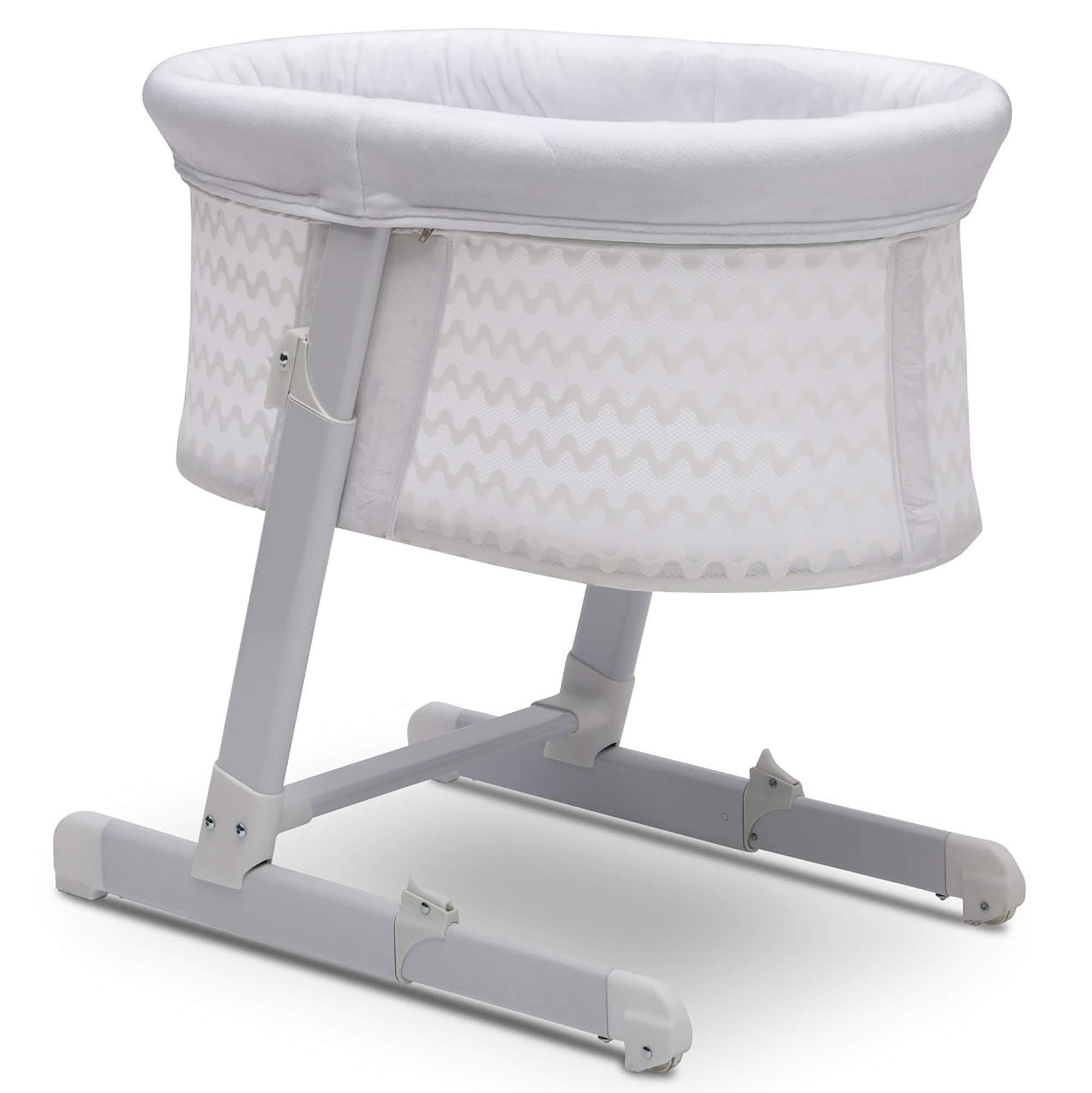 mesh crib bumper for solid back crib