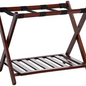 Casual Home Luggage Rack with Shelf