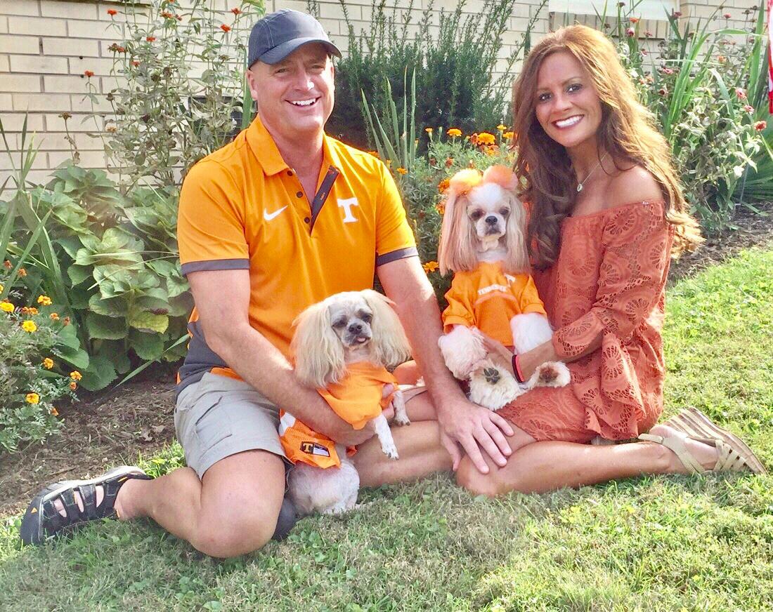 Our last family photo of all of us together, before we lost Taterbug in 2018.