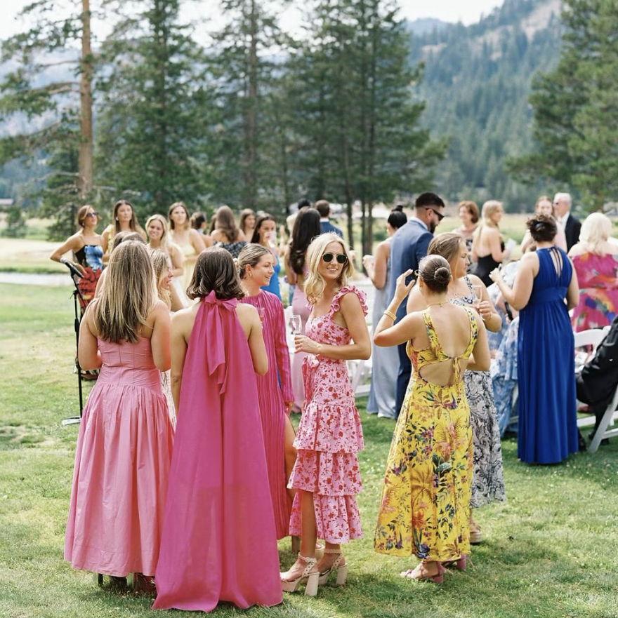 Please no white, cream, or ivory dresses