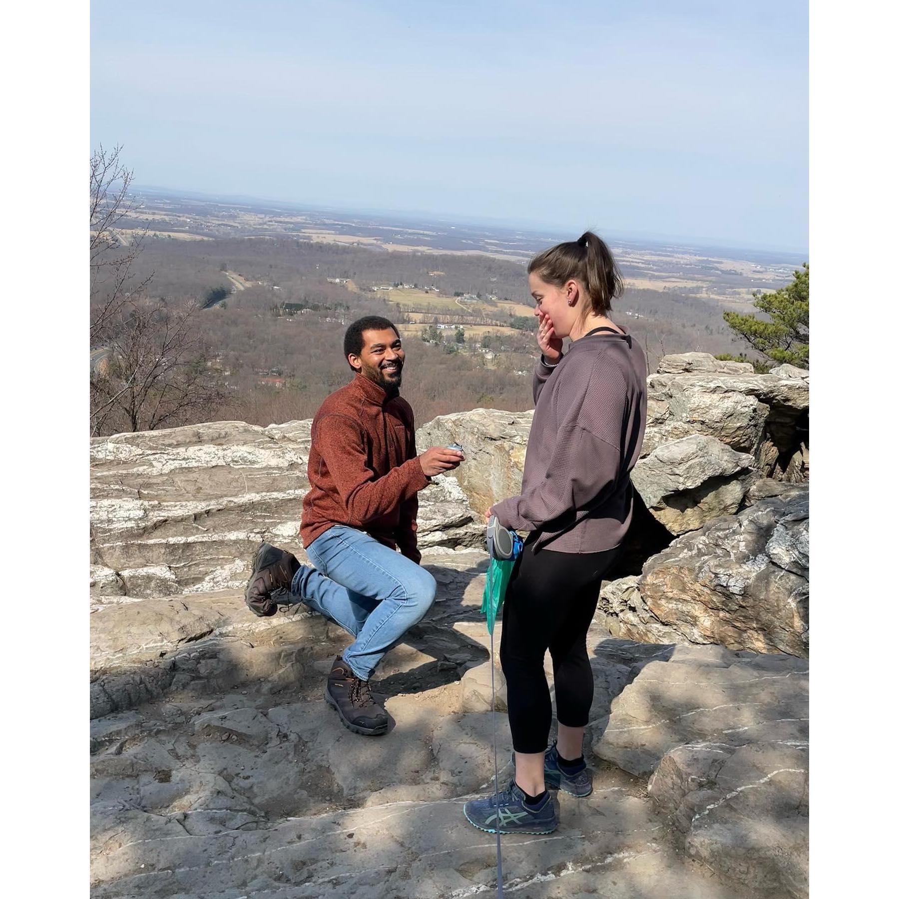 Engagment Hike March 5th, 2022