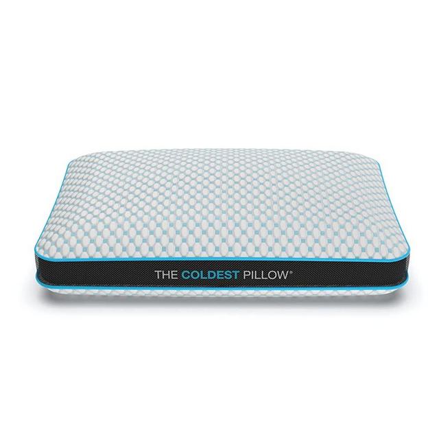 The Coldest Pillow - Adjustable Fill, Washable Cover, and Best for Breathable Cool Sleep Relief While Sleeping -Premium (Queen)