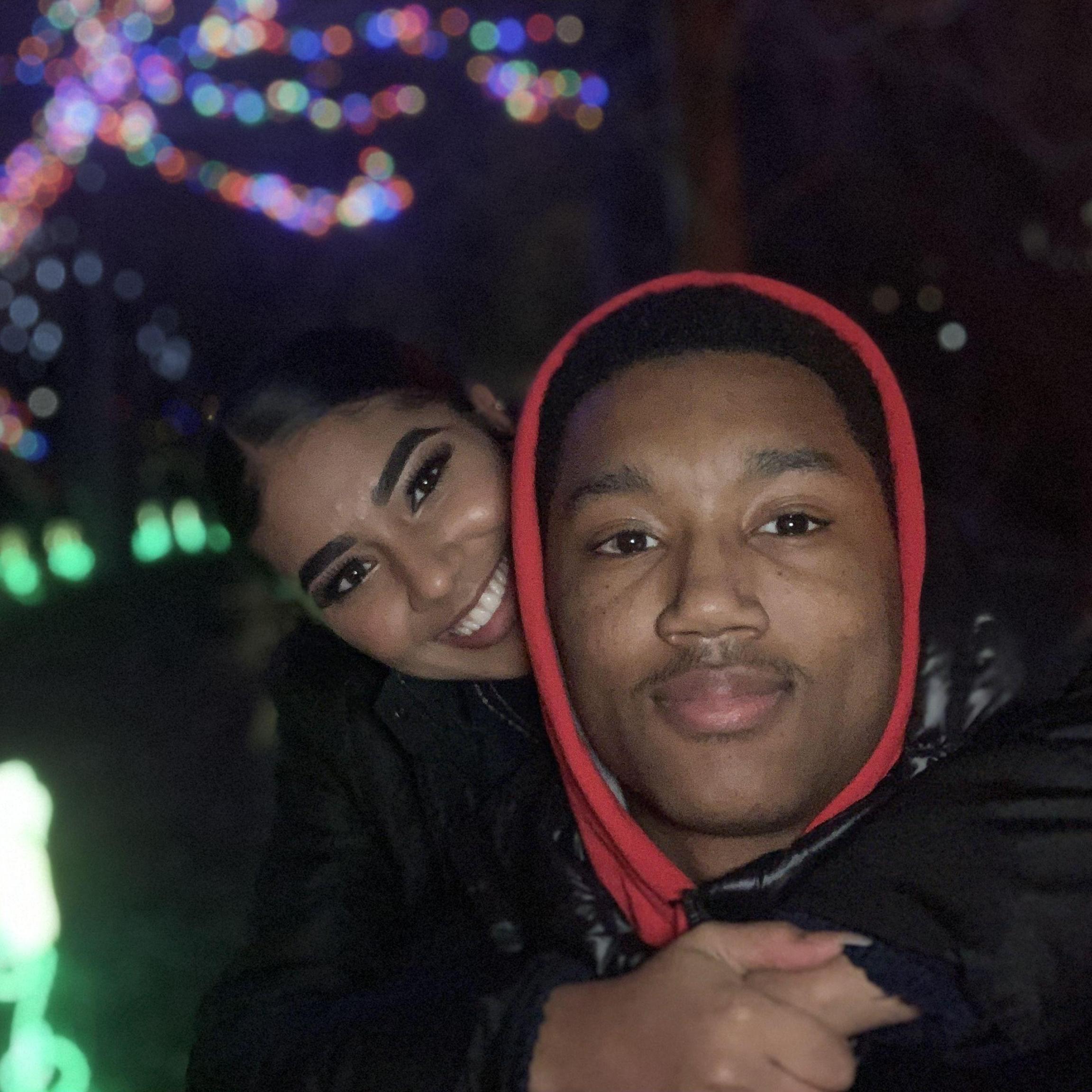 Our first time seeing Christmas lights together in December 2018, which has now become a yearly tradition for us!