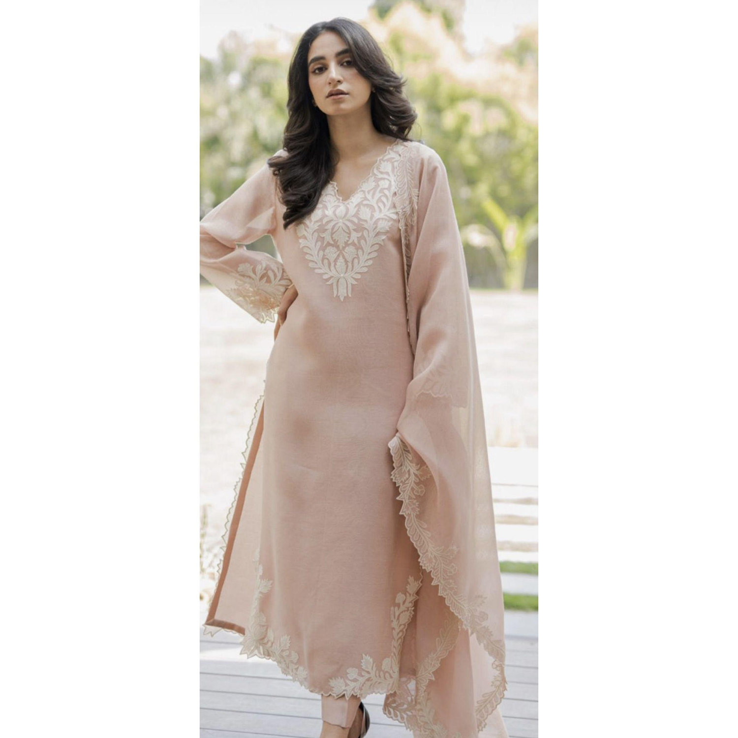 Salwar Kameez  - Mehndi
