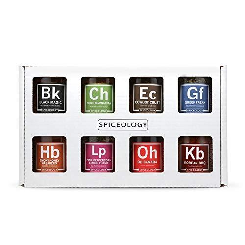 Spiceology - 8-Pack BBQ Rubs - Gourmet BBQ Rubs - Spice and Seasoning Gift Set - Great For Gifts