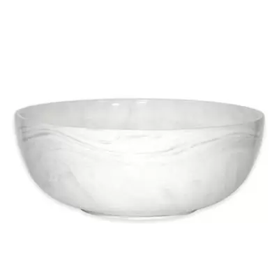 Artisanal Kitchen Supply® 10-Inch Coupe Marbleized Serving Bowl in Grey
