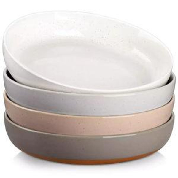 Multicolor Tara Pasta Bowls Set of 4