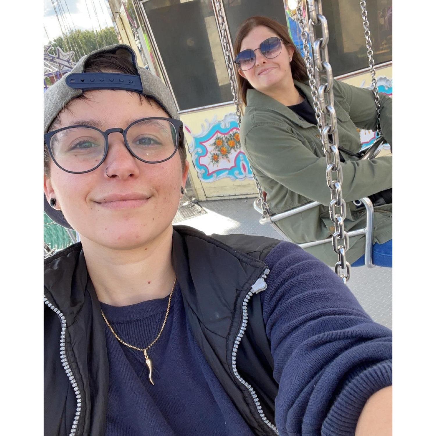 Our First Date at the Big E fair in Connecticut