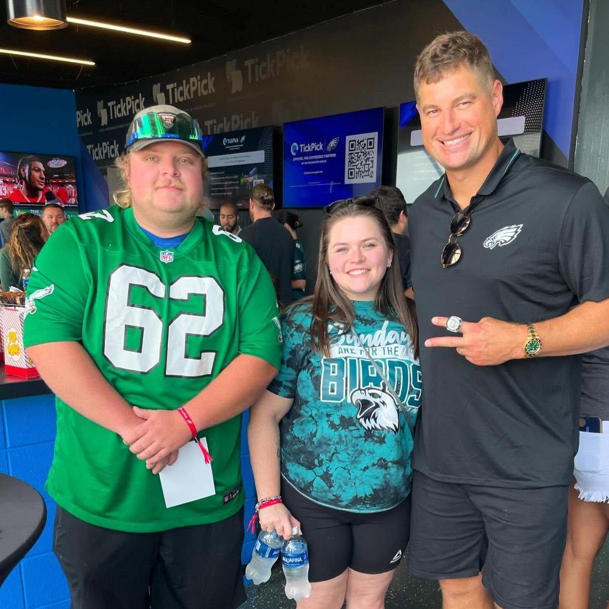 Eagles meet and greet for Zac's Birthday